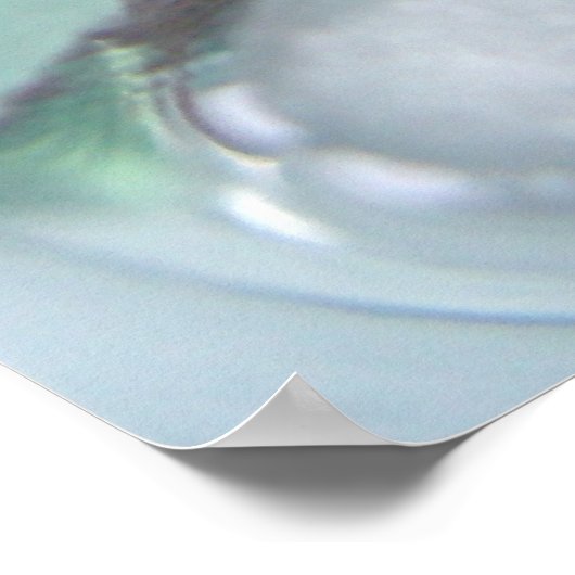 Green Vibrations Print Poster (Ecke)