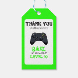 Green Video Game Truck Geburtstag Geschenkanhänger