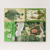 Green Vintag Jigsaw Puzzle (Horizontal)