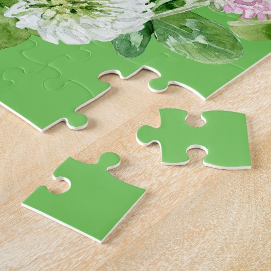 Green Vintag Jigsaw Puzzle (Seite)