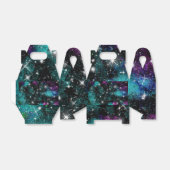 Green Violet Galaxy Star Milky Way Geschenkschachtel (Ungefaltet)