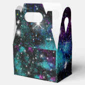 Green Violet Galaxy Star Milky Way Geschenkschachtel (Geöffnet)