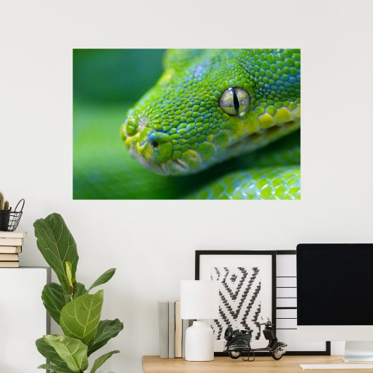 Green Viper Poster (Heimbüro)