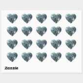 Green Vivianite Crystal Sticker Multi-Formen (Blatt)