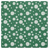 Green Volleyball Zickzack Gemustert Stoff (Muster)