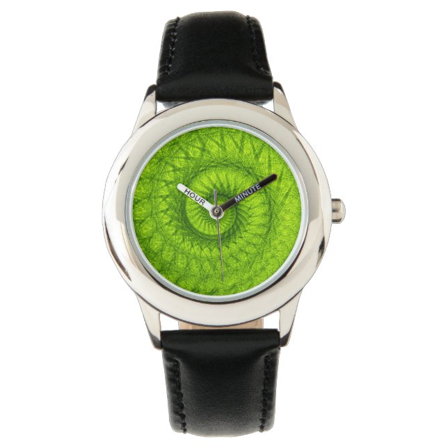 Green Vortex Armbanduhr (Vorderseite)