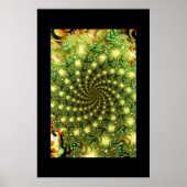 Green Vortex Poster (Vorne)