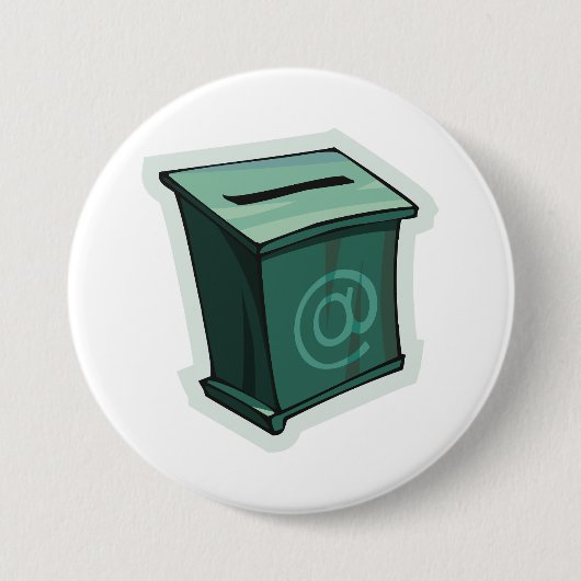 "Green Voting Box" Button (Vorderseite)