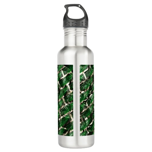 Green 'wall' Effekt und dunkelste Blasen? Edelstahlflasche (Rückseite)