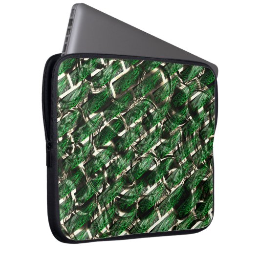 Green 'wall' Effekt und dunkelste Blasen? Laptopschutzhülle (Vorne Rechts)