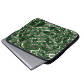 Green 'wall' Effekt und dunkelste Blasen? Laptopschutzhülle (Vorne Knopf)
