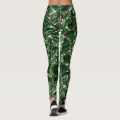 Green 'wall' Effekt und dunkelste Blasen? Leggings (Rückseite)