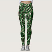 Green 'wall' Effekt und dunkelste Blasen? Leggings (Vorderseite)