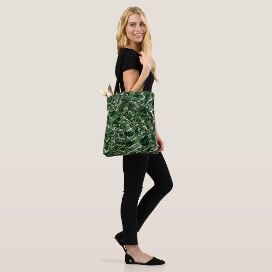 Green 'wall' Effekt und dunkelste Blasen? Tasche (Am Model)