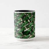 Green 'wall' Effekt und dunkelste Blasen? Tasse (Zentrum)