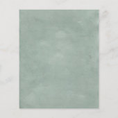 Green Water Blätter & Mountain Wedding (Rückseite)