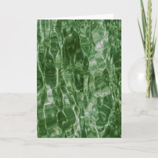 Green Water Karte (Vorderseite)