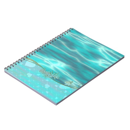 Green Water Notebook Notizblock (Linke Seite)
