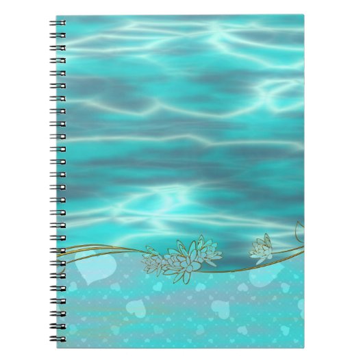 Green Water Notebook Notizblock (Vorderseite)