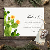 GREEN WATERCOLOR DESERT CACTUS BLUME DANKE