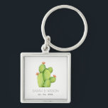 GREEN WATERCOLOR DESERT CACTUS SAVE THE DATE GIFT SCHLÜSSELANHÄNGER<br><div class="desc">Wenn Sie weitere Anpassungen oder andere passende Artikel benötigen,  kontaktieren Sie mich bitte unter info@yellowfebstudio.com</div>