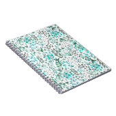 Green Watercolor Foliage Notizblock (Rechte Seite)