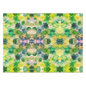 Green Watercolor Fusion Tischdecke (Vorderseite (Horizontal))