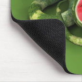 Green Watermelon Snake Mousepad (Ecke)