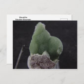 Green Wavellite Post Card Postkarte (Vorne/Hinten)