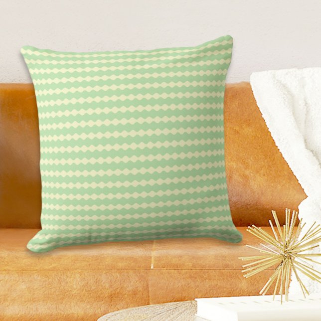 Green Waves Pillow Kissen (Von Creator hochgeladen)