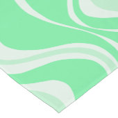 Green Waves Table Runner Kurzer Tischläufer (Ecke)