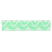 Green Waves Table Runner Kurzer Tischläufer (Horizontal)