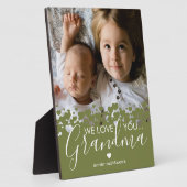 Green We Liebe You Oma Foto Fotoplatte (Seite)