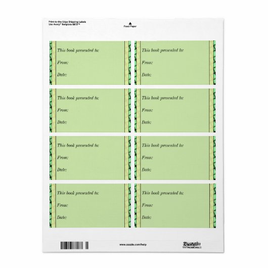 Green Weave Book Gift (Vorne)