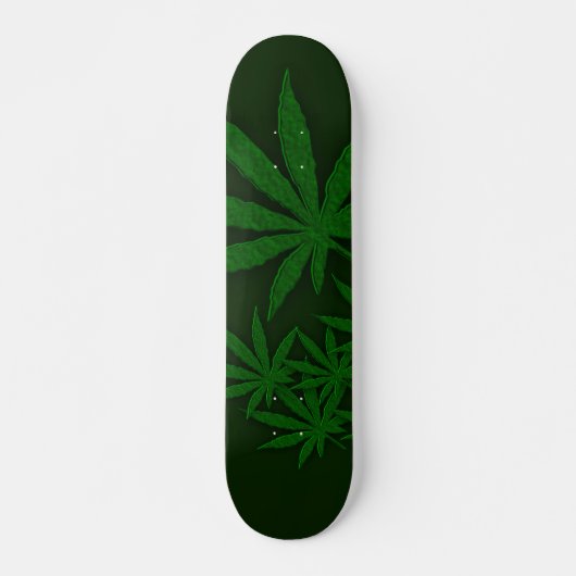 Green Weed Skateboard (Vorne)