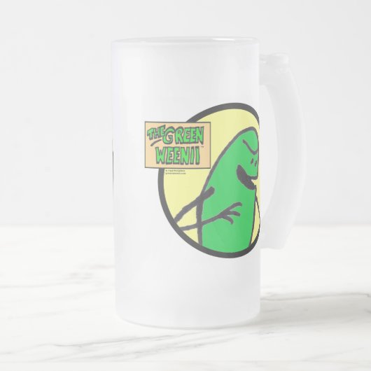Green Weenii Beer Tasse (VorderseiteRechts)