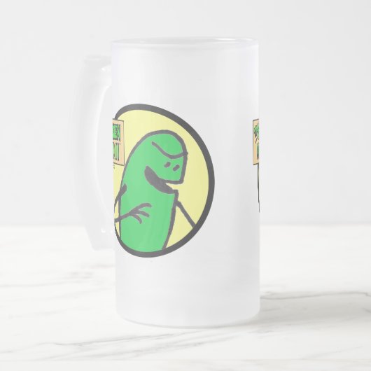 Green Weenii Beer Tasse (Vorderseite Links)