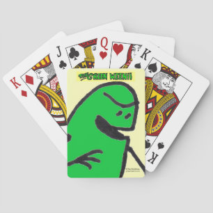 Green Weenii Bicycle® Poker Spielkarten