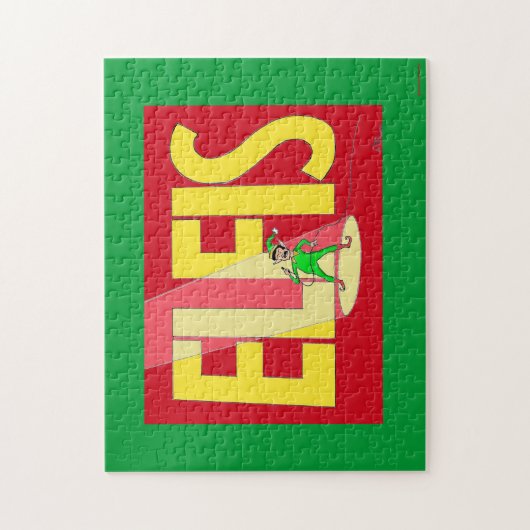 Green Weenii "Elfis" Jigsaw Puzzle (Vertikal)