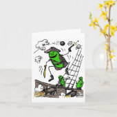 Green Weenii "Green Weenii Pirates" - Karte (Gelbe Blume)