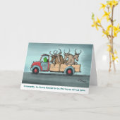 Green Weenii Grußkarte "Bad Gnus" Karte (Gelbe Blume)