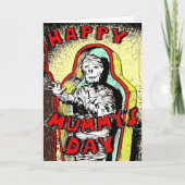 Green Weenii "Happy Mummy's Day" Grußkarte Karte (Vorderseite)