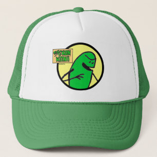 Green Weenii Logo Hat Truckerkappe
