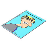 Green Weenii "Paste This to Your Profile"-Notebook Notizblock (Linke Seite)