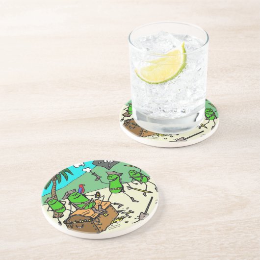 Green Weenii "Pirate Party" Untersetzer (Seite)