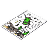 Green Weenii "Pirates" Spiral Notebook Notizblock (Linke Seite)