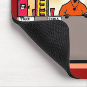 Green Weenii "Sin-A-Bun" Mousepad (Ecke)