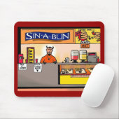 Green Weenii "Sin-A-Bun" Mousepad (Mit Mouse)