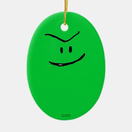 Green Weenii Weihnachtsschmuck (Vorne)