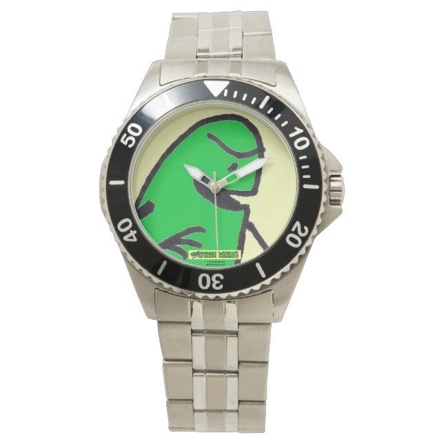 Green Weenii Wristwatch Armbanduhr (Vorderseite)